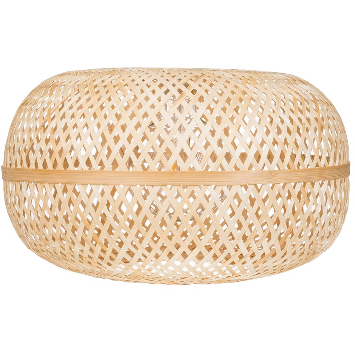 Abajur, Ledigo, Bambus, 40cm, Bej
