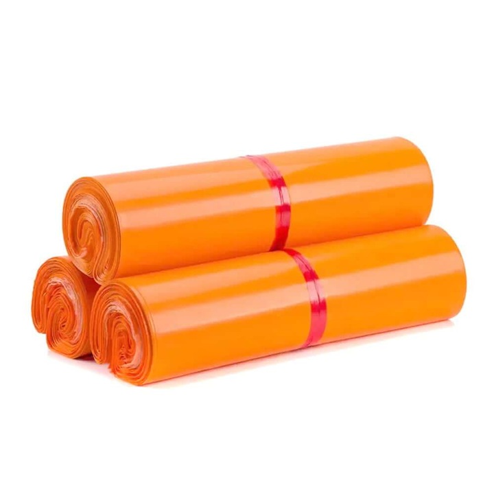 Futár borítékok, narancssárga, Createur, 100 db-os készlet - 32x45cm