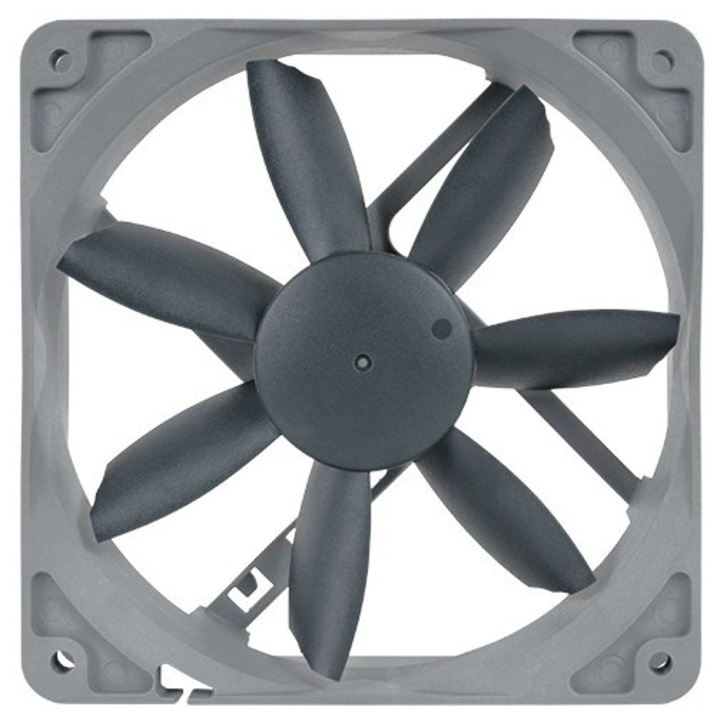 Вентилатор за компютър Noctua NF-S12B-redux-1200-PWM, 120x120x25mm, SSO Bearing, 1200RPM, 4-pin PWM, 12V