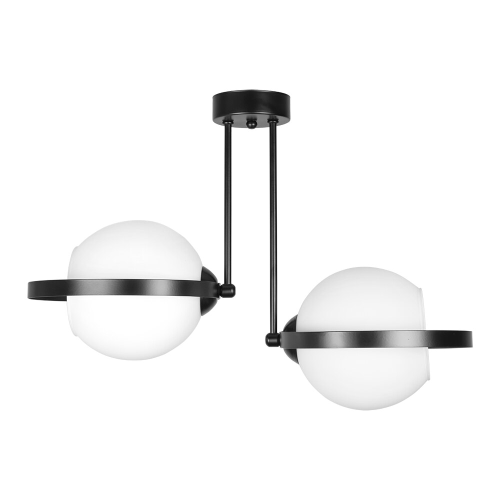 Candelabru Lightstyle Galaxy L, 2xE27, Negru - eMAG.ro