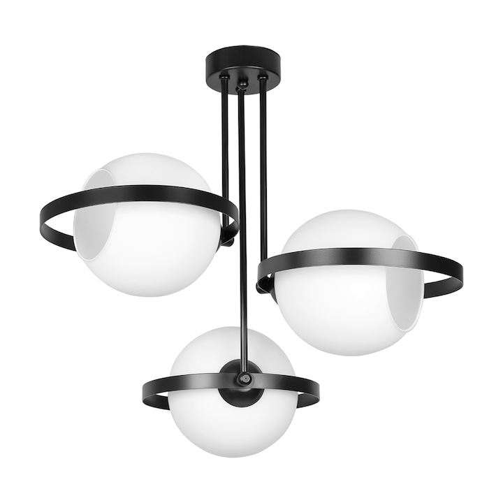 Полилей Lightstyle Галакси L, 3хЕ27, Черен