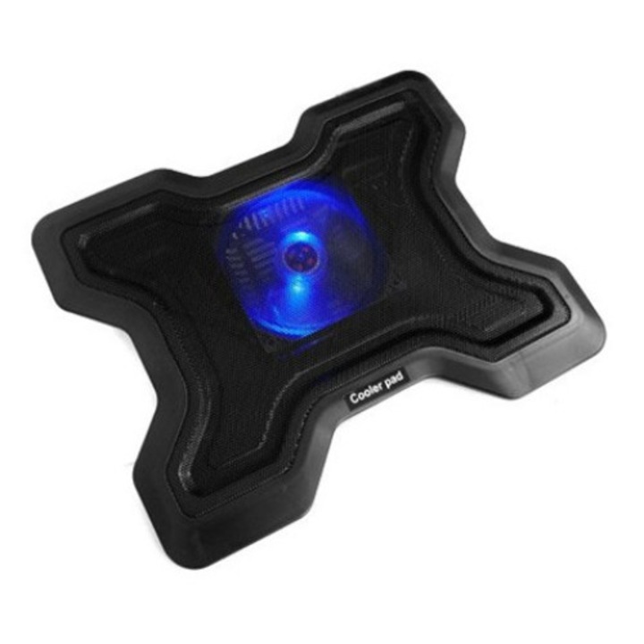 Suport laptop, Digital One, SP00627, dx-5218 808, 15,6", 1 ventilator, Negru