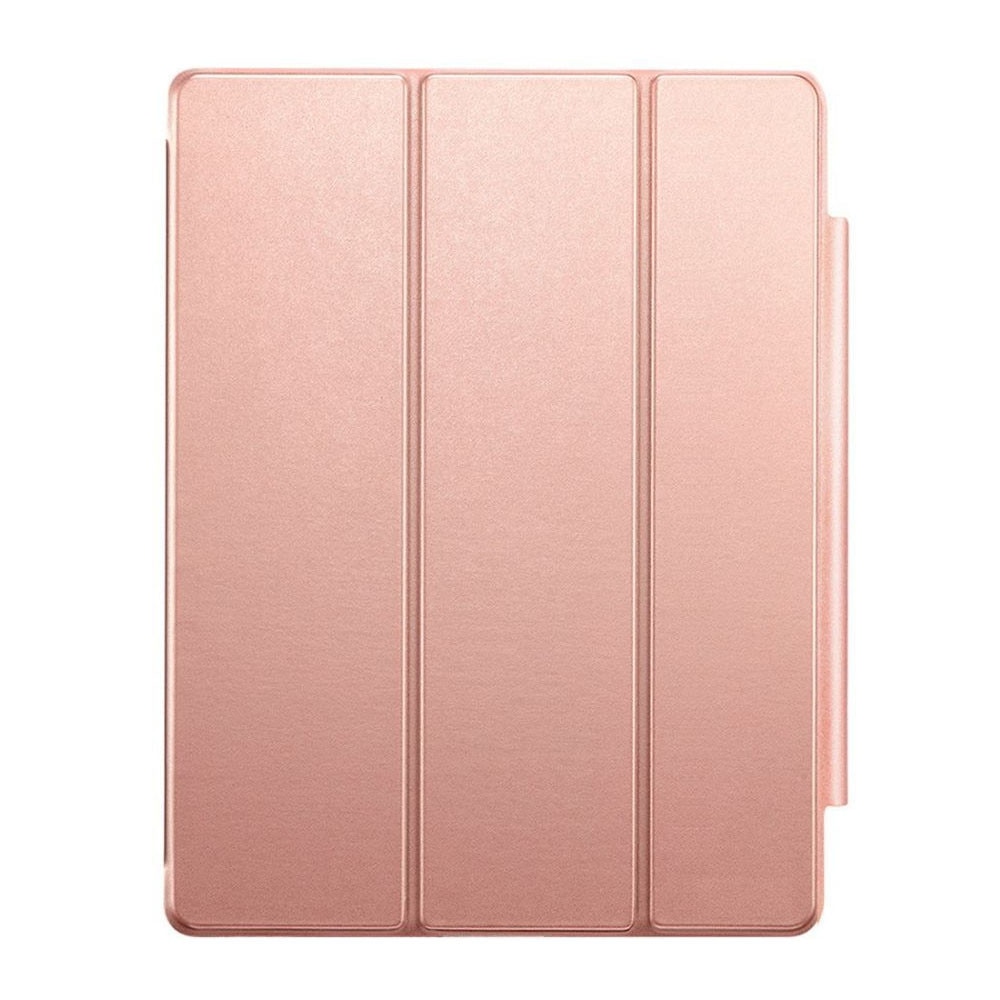 Husa tableta din piele pentru Apple iPad Pro 12.9 2021/2022, Protectie Completa, Functie de Stand, Roz