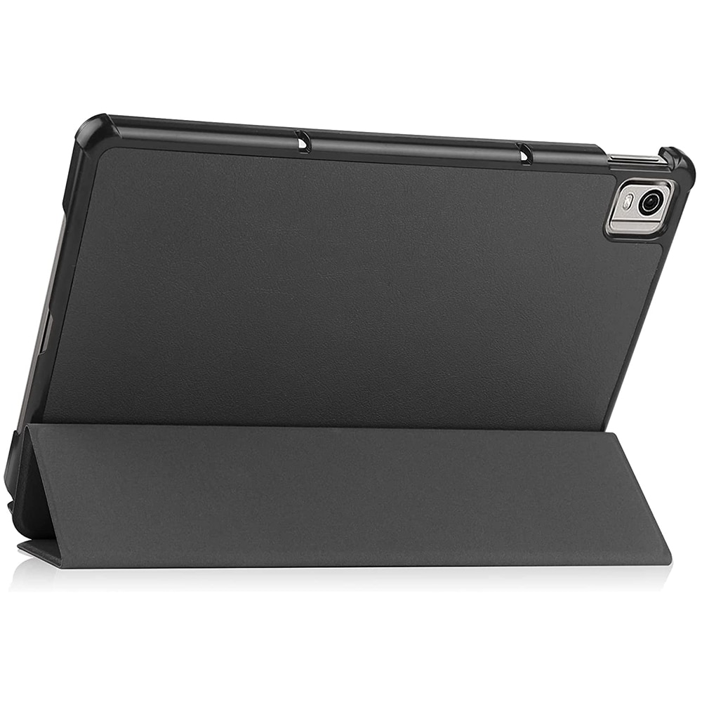 Husa pentru Nokia T21 10.4 inch, Lightweight Slim, trifold functie stand, negru