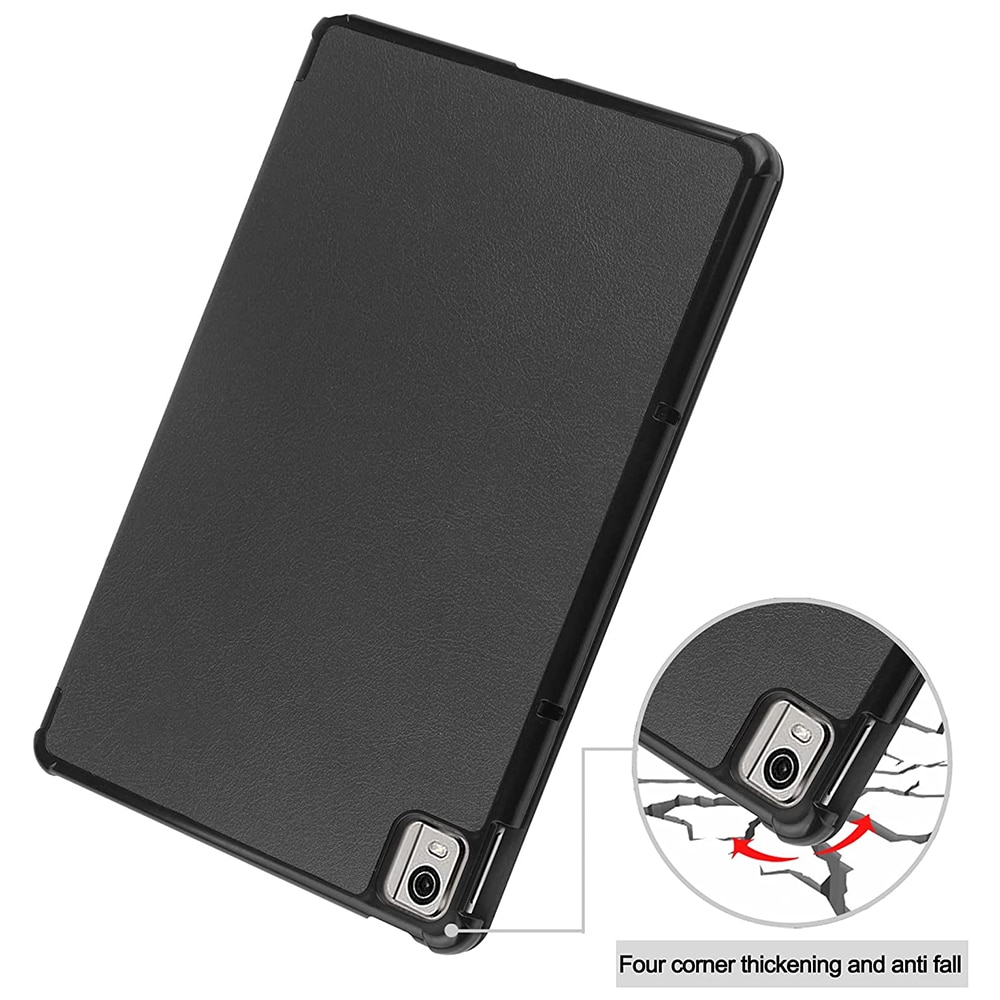 Husa pentru Nokia T21 10.4 inch, Lightweight Slim, trifold functie stand, negru