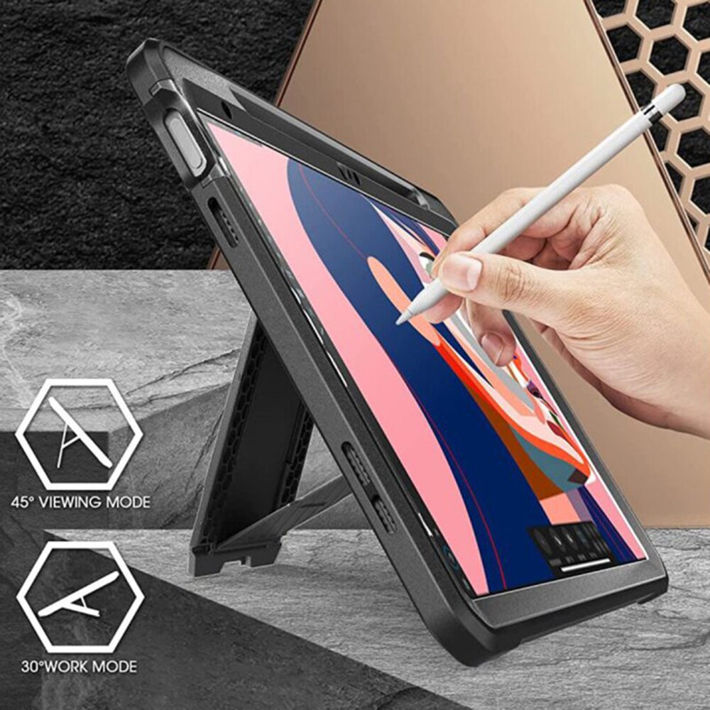 Husa de protectie tableta Supcase, Unicorn Beetle Pro pentru Apple iPad 10.9 2022, Negru
