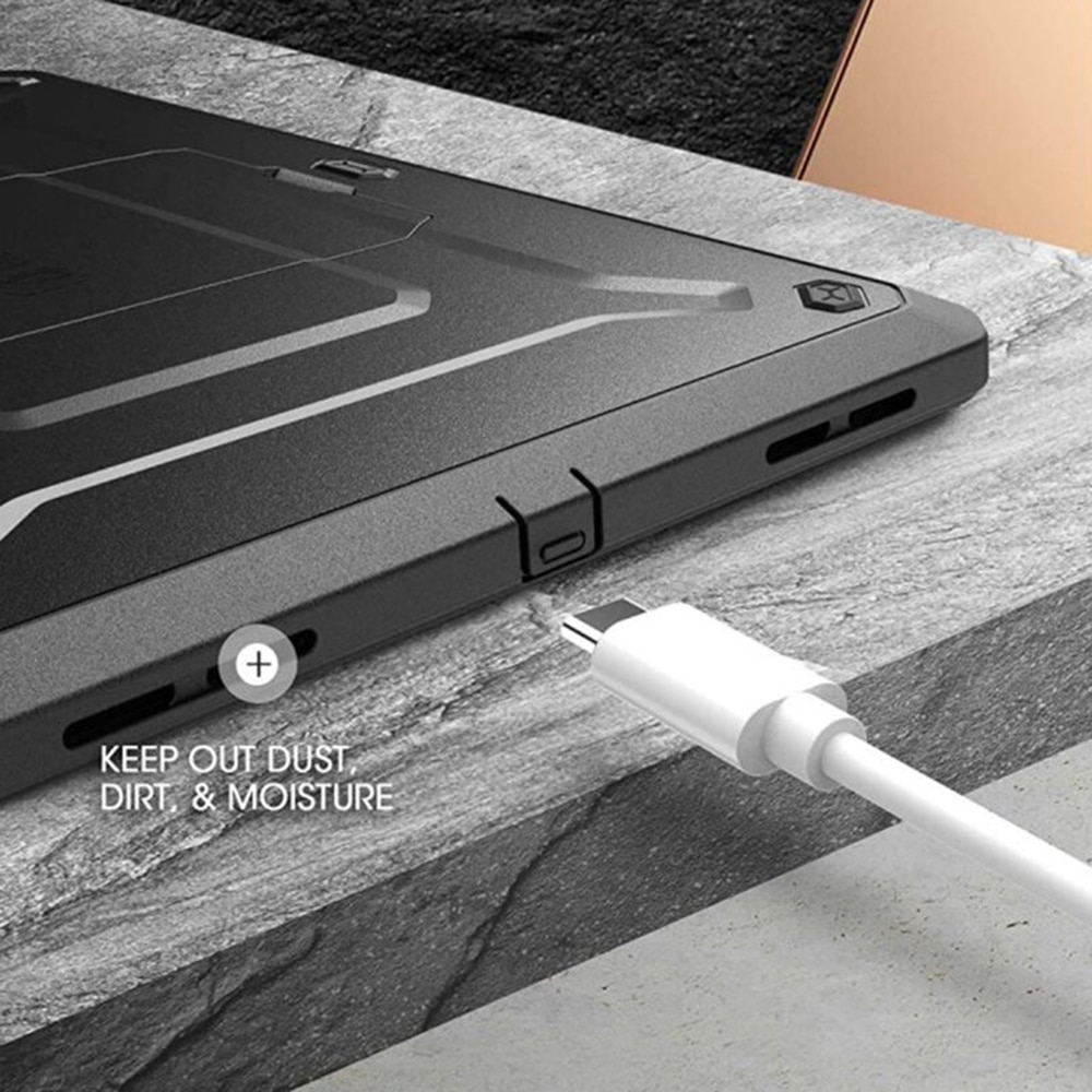 Husa de protectie tableta Supcase, Unicorn Beetle Pro pentru Apple iPad 10.9 2022, Negru