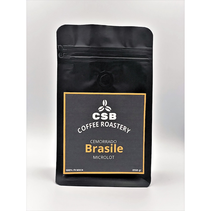 Cafea macinata de specialitate proaspat prajita, CSB Coffee Roastery, Brazilia, 250 gr