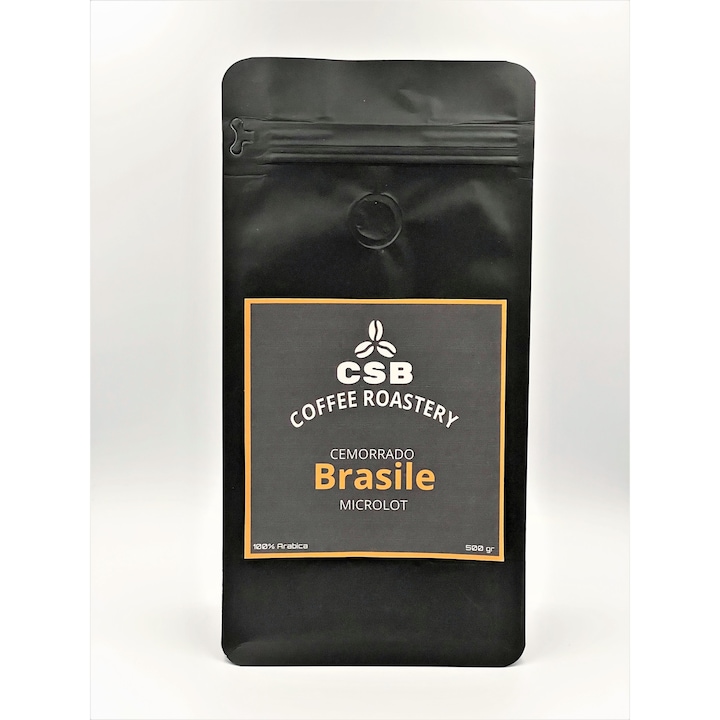 Cafea macinata de specialitate proaspat prajita, CSB Coffee Roastery, Brazilia, 500 gr