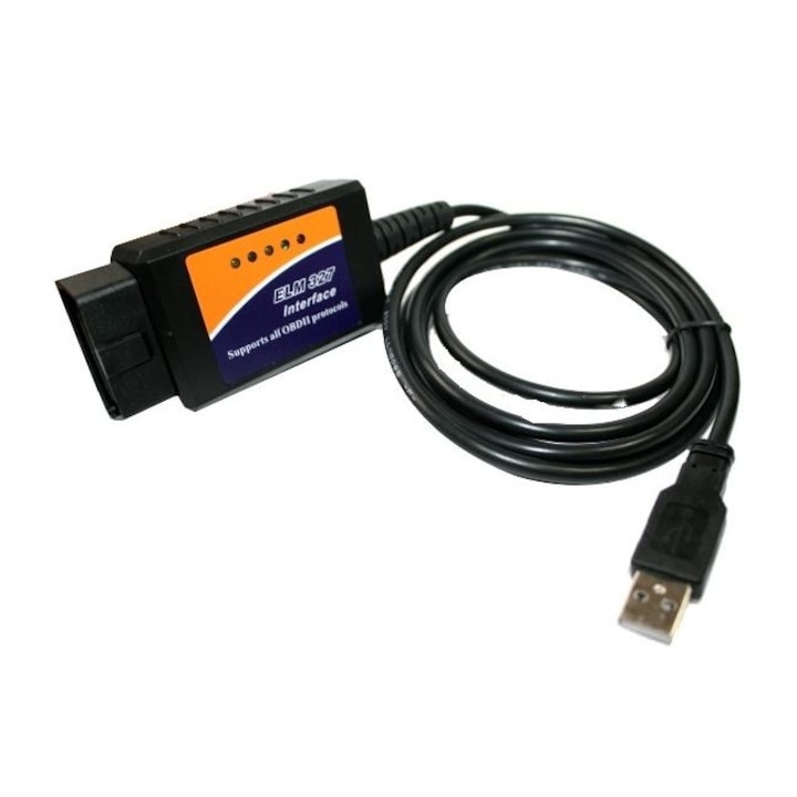 Интерфейс OBD2 ELM 327 за диагностика на автомобили, USB връзка