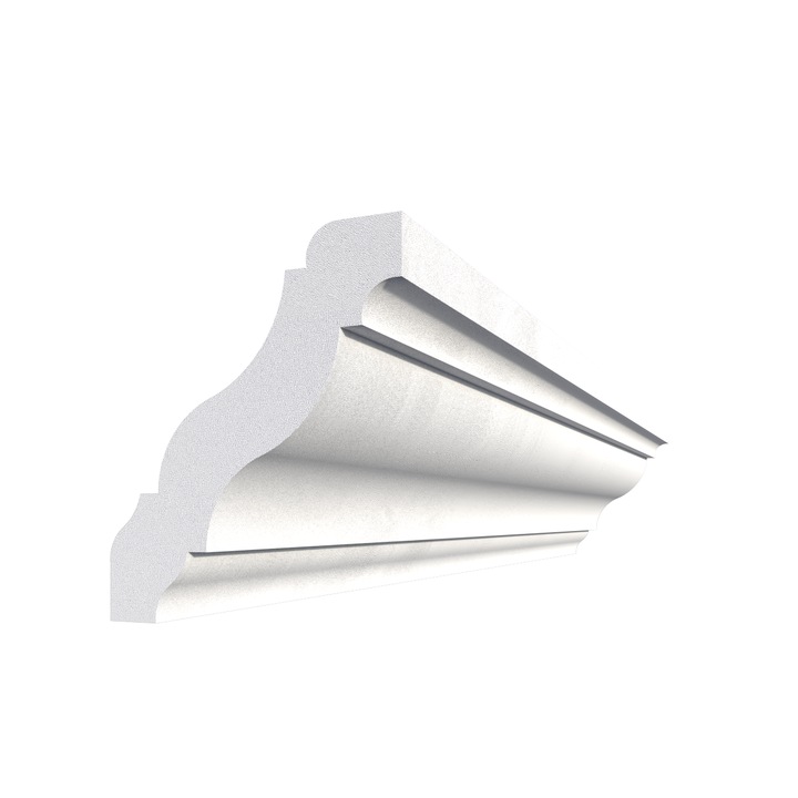 Bagheta decorativa din poliuretan BC38, dimensiune 59x49mm, lungime 2m