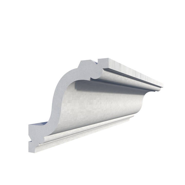 Bagheta decorativa din poliuretan BC37, dimensiune 96x96mm, lungime 2m