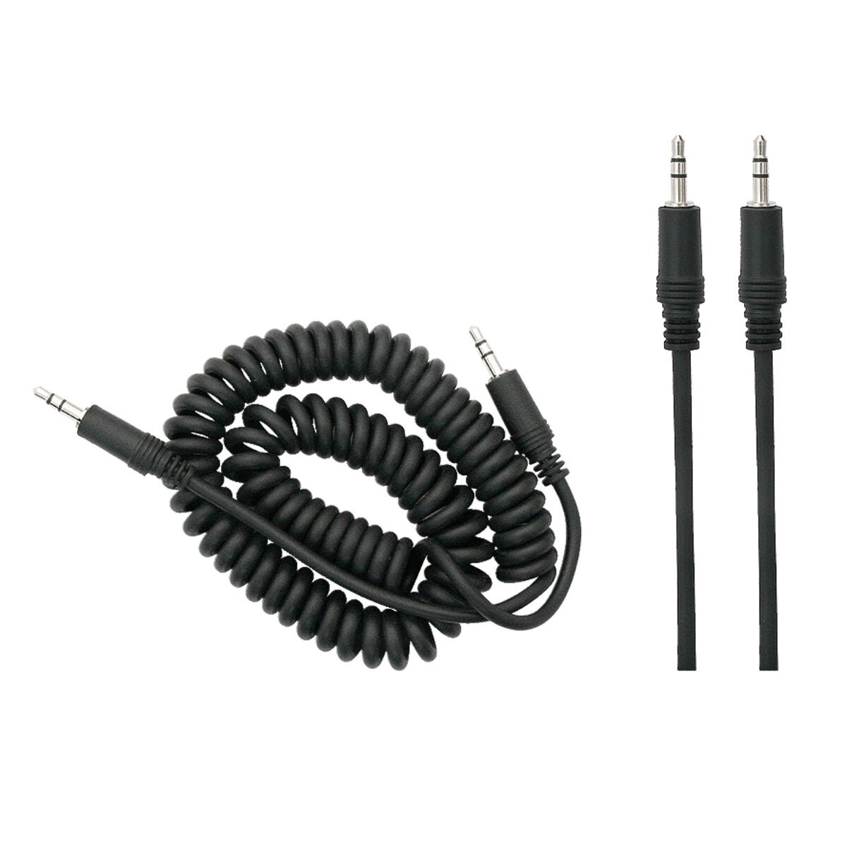 Спирален жак за аудио кабел 3,5 mm мъжки към мъжки, Xtreme 10703, 3m ...