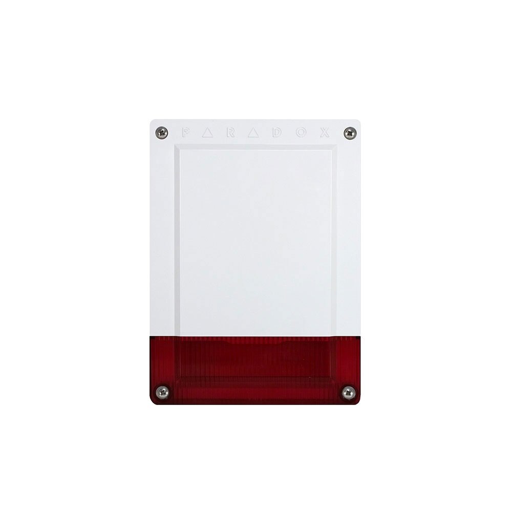 Sirena radio de 100 db cu supervizare bi-directionala • emitator -receptor incorporat PARADOX-SR150