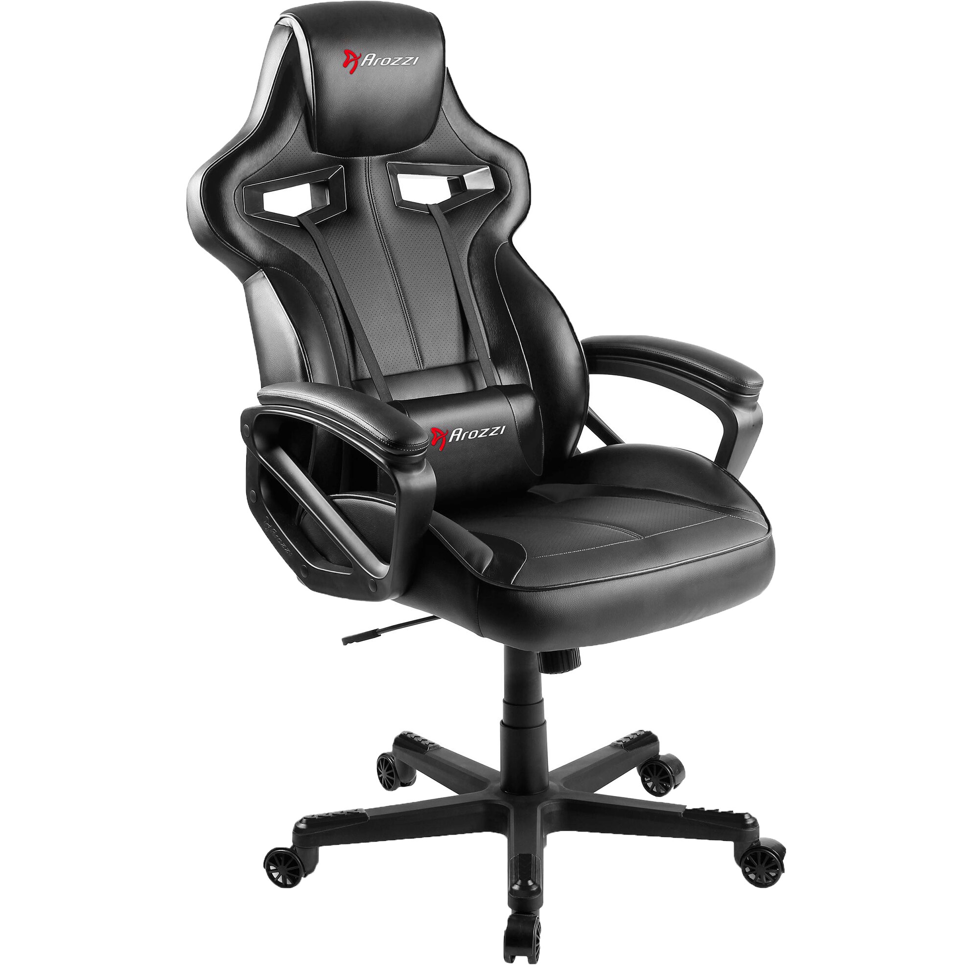 Scaun gaming Arozzi Milano, Negru