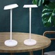 Lampa led de masa Gentile, birou, noptiera, reincarcabila, 8-12 ore de lucru, Alb
