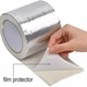 Banda Hidroizolanta Bituminoasa Cu Cauciuc Butilic SIKS, Pentru Hidroizolatii, Etansare Acoperisuri, Fisuri Tabla, Cosuri, Rezistenta la Apa, Invelis Aluminiu, Aderenta Sporita, 15cm Latime x 5m Lungime, Argintiu