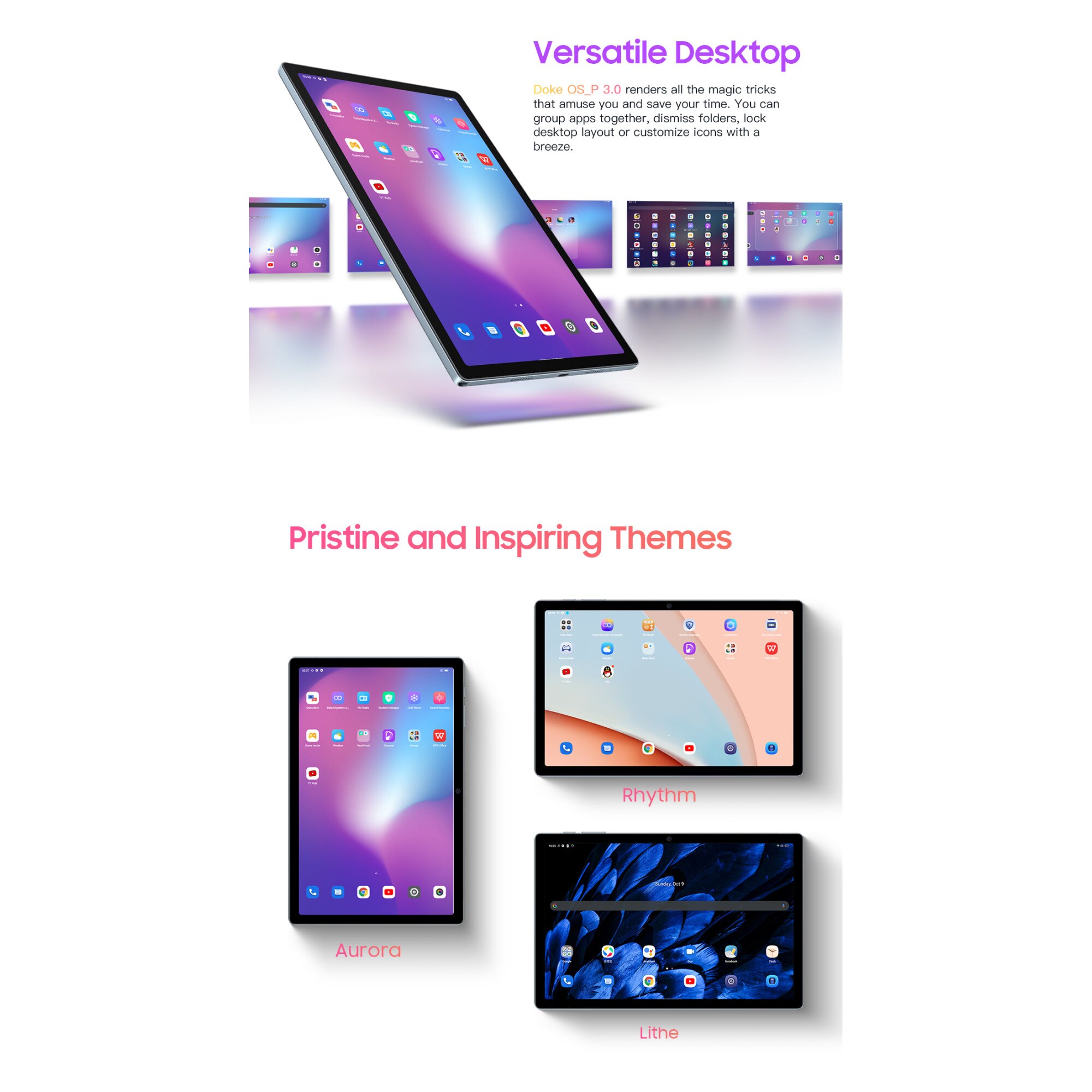 Tableta Blackview Tab 15 Space Grey, 4G, IPS 10.5