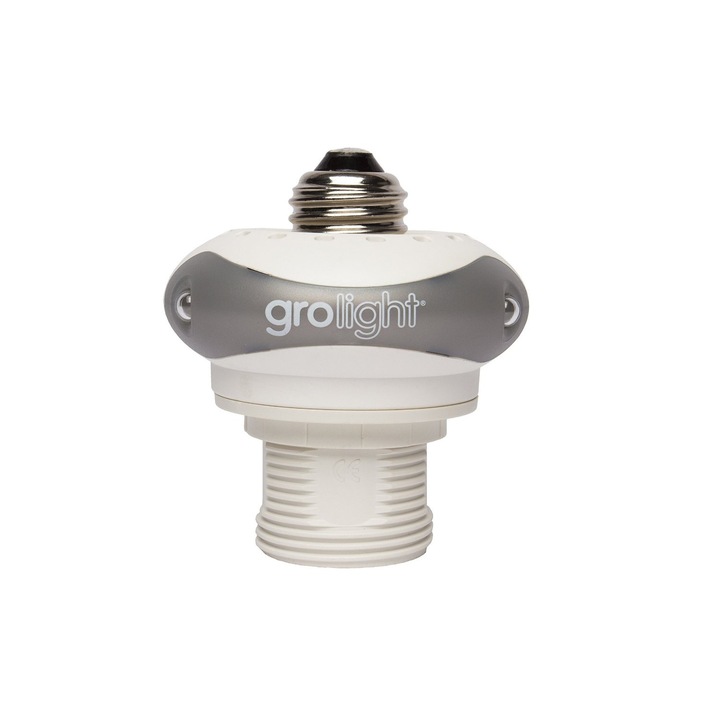 Lumina de veghe cu intensitate variabila Gro Light, 2in1 montare alaturi de becul normal