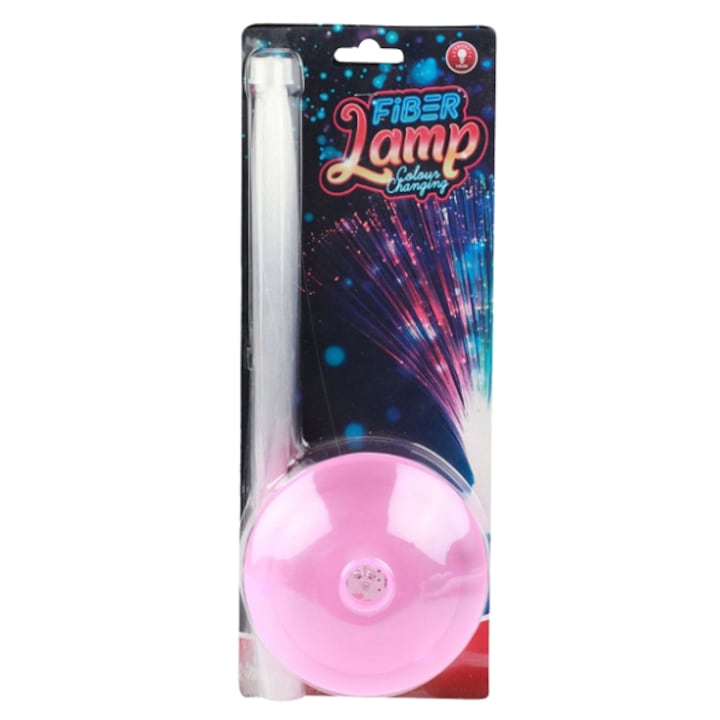 Lampater Roz Lampa cu fibre, roz, 32 x 10cm - eMAG.ro
