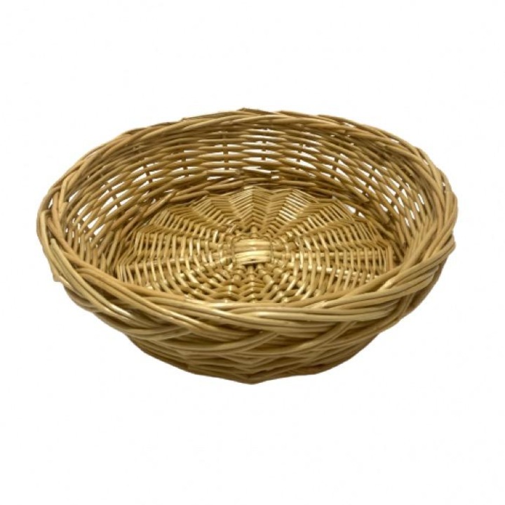 Плетена кошница за натурален кръгъл хляб D22cm H 6cm