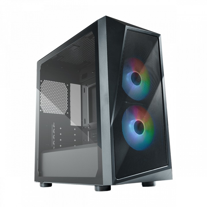 Ház Cooler Master CMP 320 Mesh Fekete ARGB