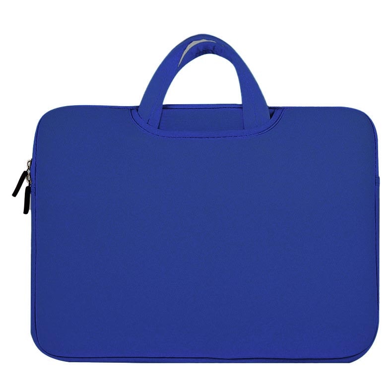 Geanta Laptop Universala 15,6" Hurtel, Manere tip Servieta, Protectie Ridicata, Design Elegant, Greutate Redusa, Albastru