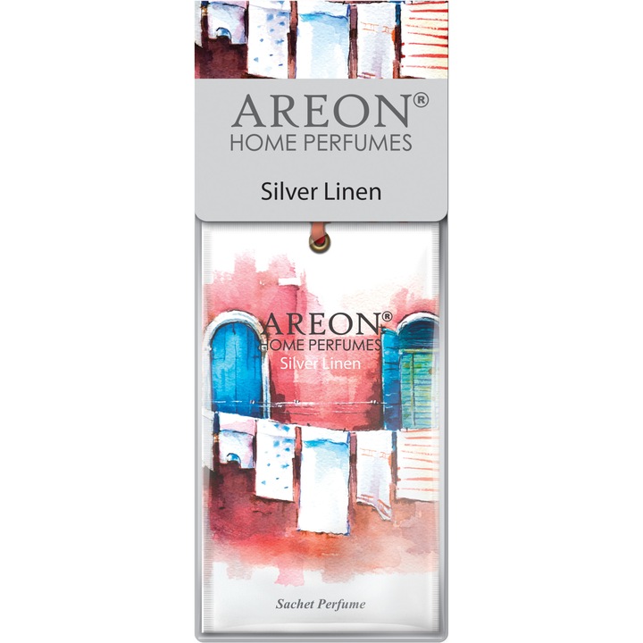 Areon Home Sachet Parfüm Ezüst Vászon Illatos Tasak