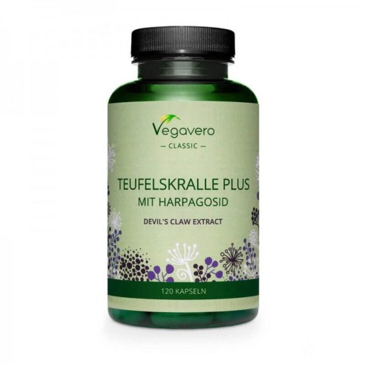 Supliment alimentar, Vegavero, Salcie alba si ghimbir, 120 capsule, Vegan