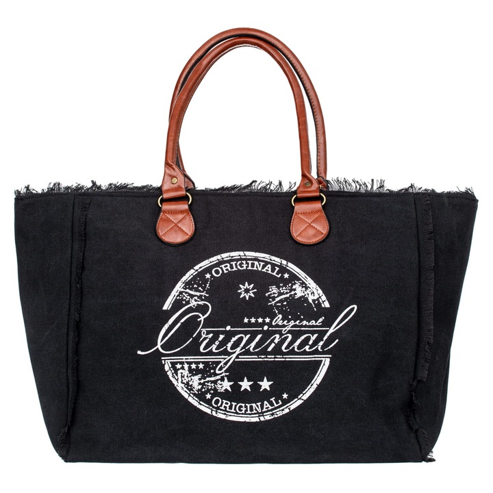Плажна чанта Weekend, Vivi Paris, Shopper, черна