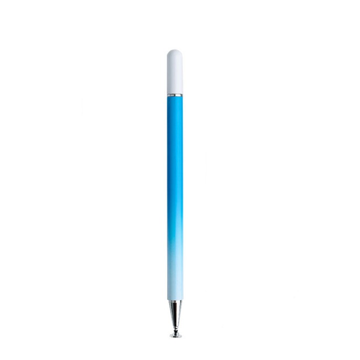 Creion Stylus Pen pentru tableta, telefon sau laptop cu touch screen, capac magnetic, Albastru, KOF-BBL8225