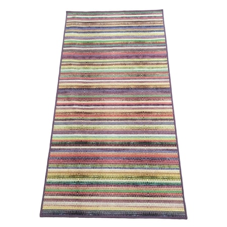 Covor Apuseni, Antiderapant, Multicolor, 67cm latime cu 200cm