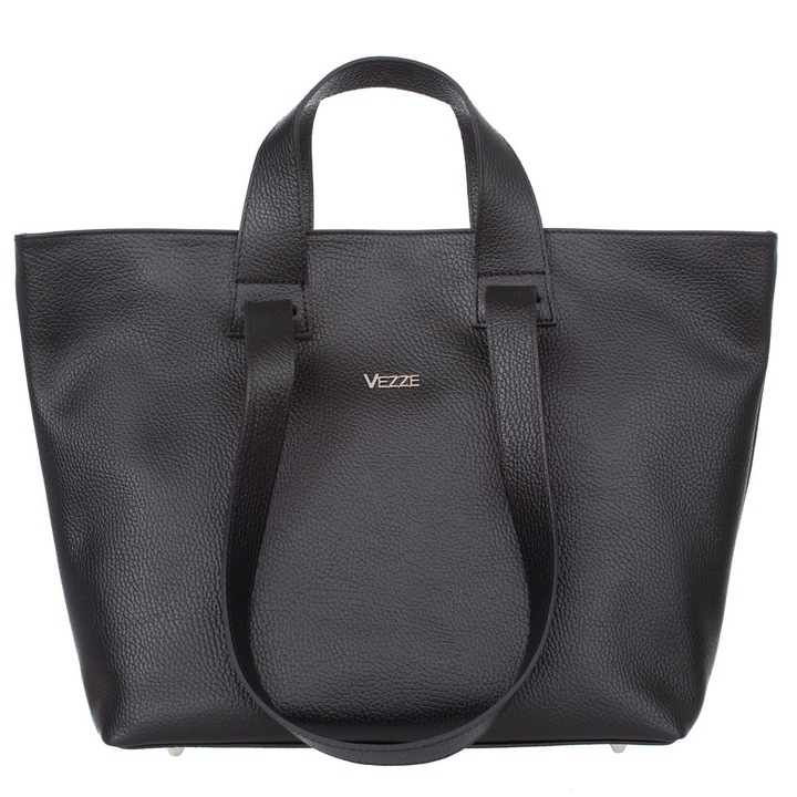 Bőr táska, Vezze, Carriola Black