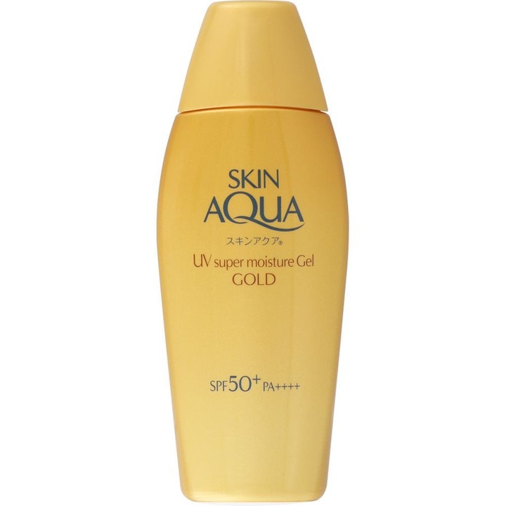Gel de protectie solara, Skin Aqua, UV Super Moisture Gold, SPF 50+, 110g