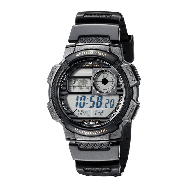 Мъжки часовник Casio Digital AE-1000W-1AVDF