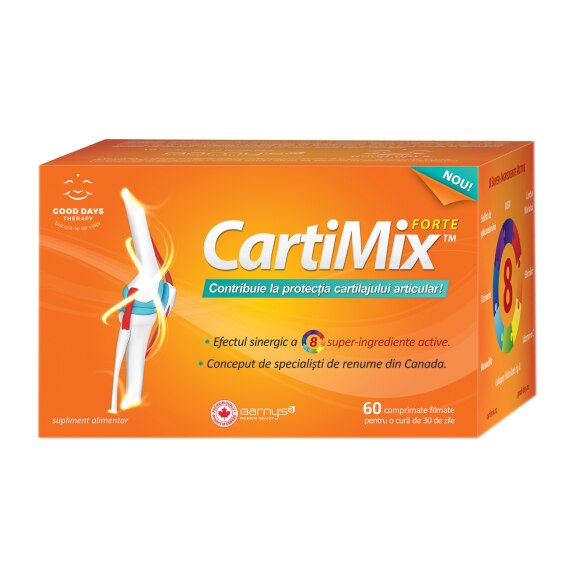 Supliment alimentar CartiMix Forte, Good Days Therapy, 60 comprimate