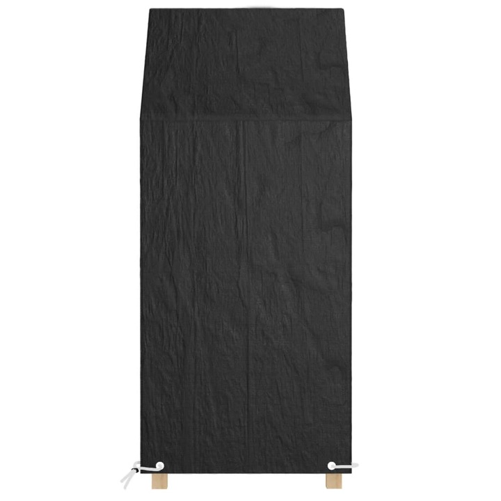 Set huse scaun gradina 2 piese vidaXL, 8 ocheti 65x65x110/150 cm polietilena