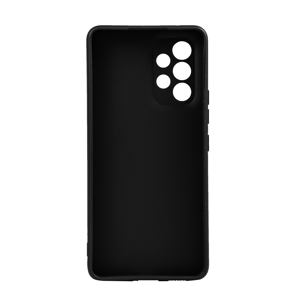 Husa de protectie Spacer pentru Samsung Galaxy A53, material flexibil TPU, Negru