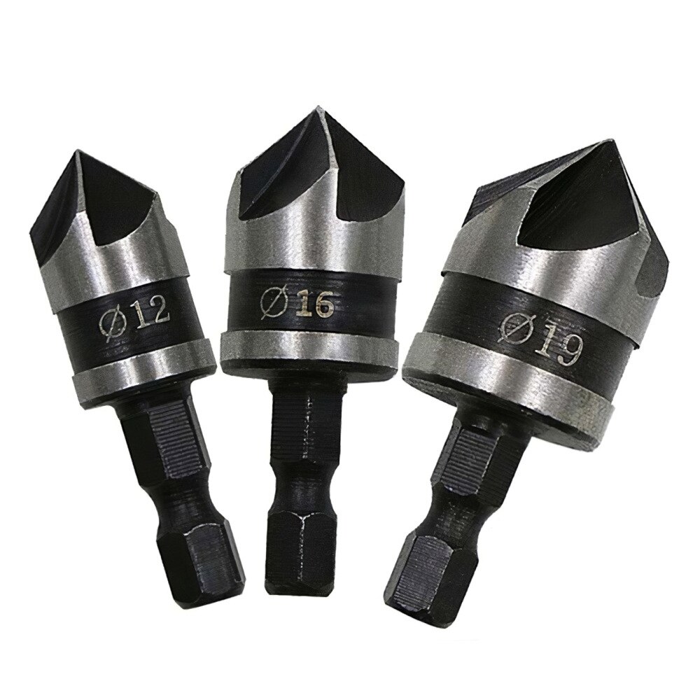 Bituri T30 Set 3 bituri burghiu, Metal, Argintiu - eMAG.ro