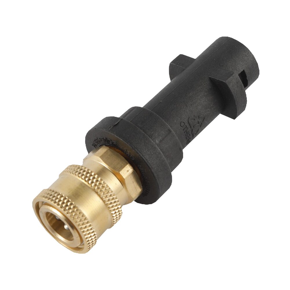 Adaptor pentru pistol de spalat cu presiune Karcher, Alama, Auriu/Negru