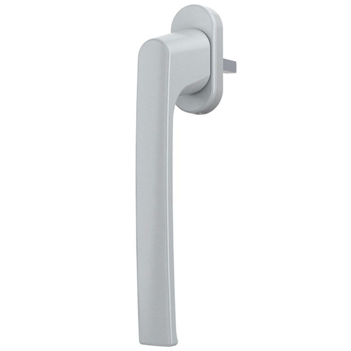 Maner fereastra Medos, model PSK, din aluminiu, argintiu F1