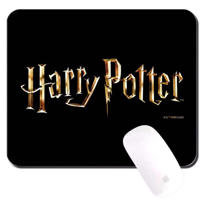 Mouse pad Harry Potter, Ert Group, negru/auriu