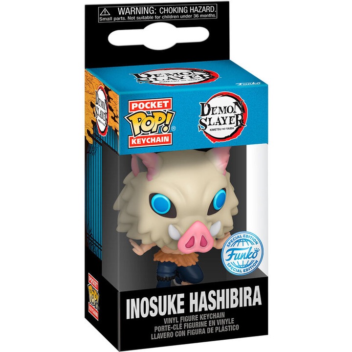 Breloc, FunKo, Inosuke Hashibira, Demon Slayer