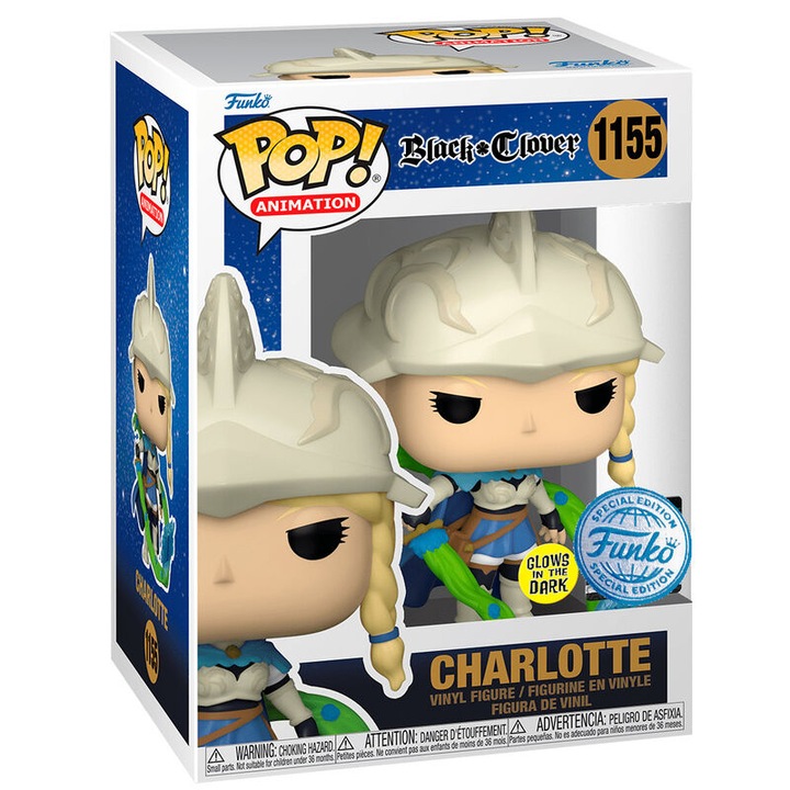 Black Clover Funko POP! Figura - Charlotte (Exclusive)