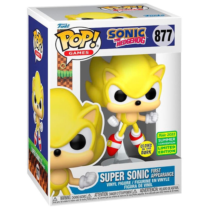Фигурка FunKo, Sonic Model, 3 години+, Многоцветен