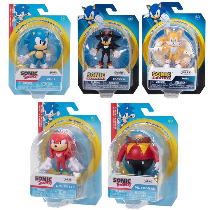 Sonic The Hedgehog Wave 8 пакети асорти от 12 фигурки 6 см