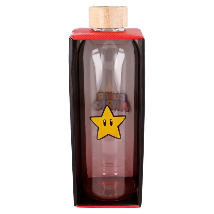 Super Mario Bros Glass, Щора, Стъкло, 1030 мл