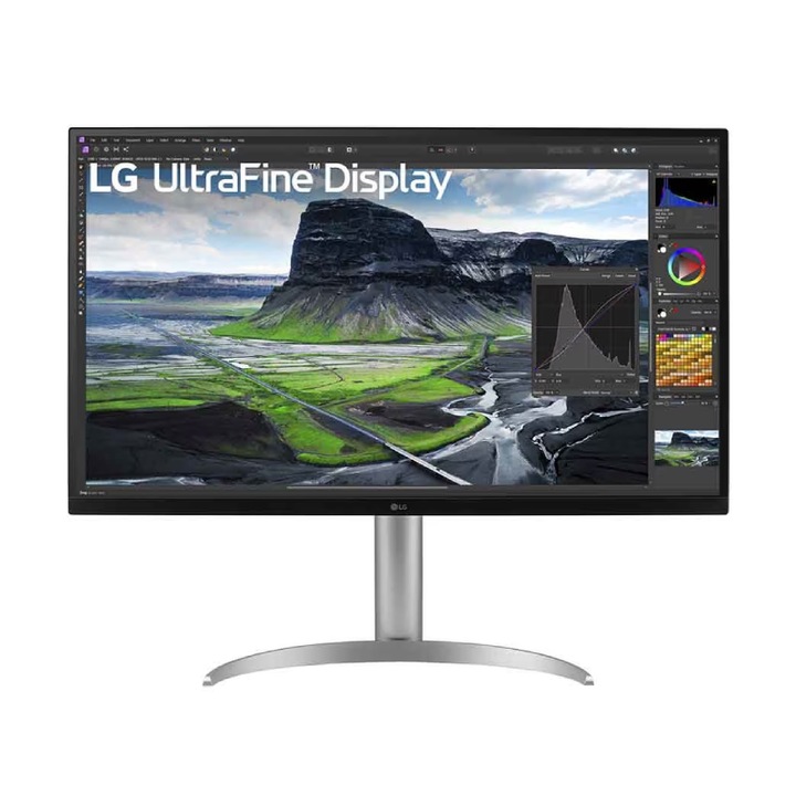 LG 32UQ85R-W LED Monitor 32"; IPS; 16:9; 4K 3840x2160; 5ms; 400cd; HDMIx2; DP; USB-C; FreeSync, Hangszóró, Pivot, Önkalibráció