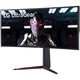 Монитор Gaming LG 34", Nano IPS, WQHD, Извит, 1ms, 160 Hz, G-SYNC, DisplayPort, HDMI, FreeSync, G-Sync, Pivot, 34GN850P-B.AEU