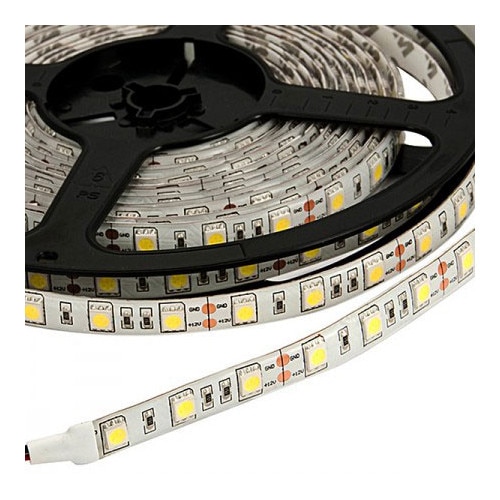 Banda led 5050 60 led/m 14W alb rece IP 20 la rola 5 ml